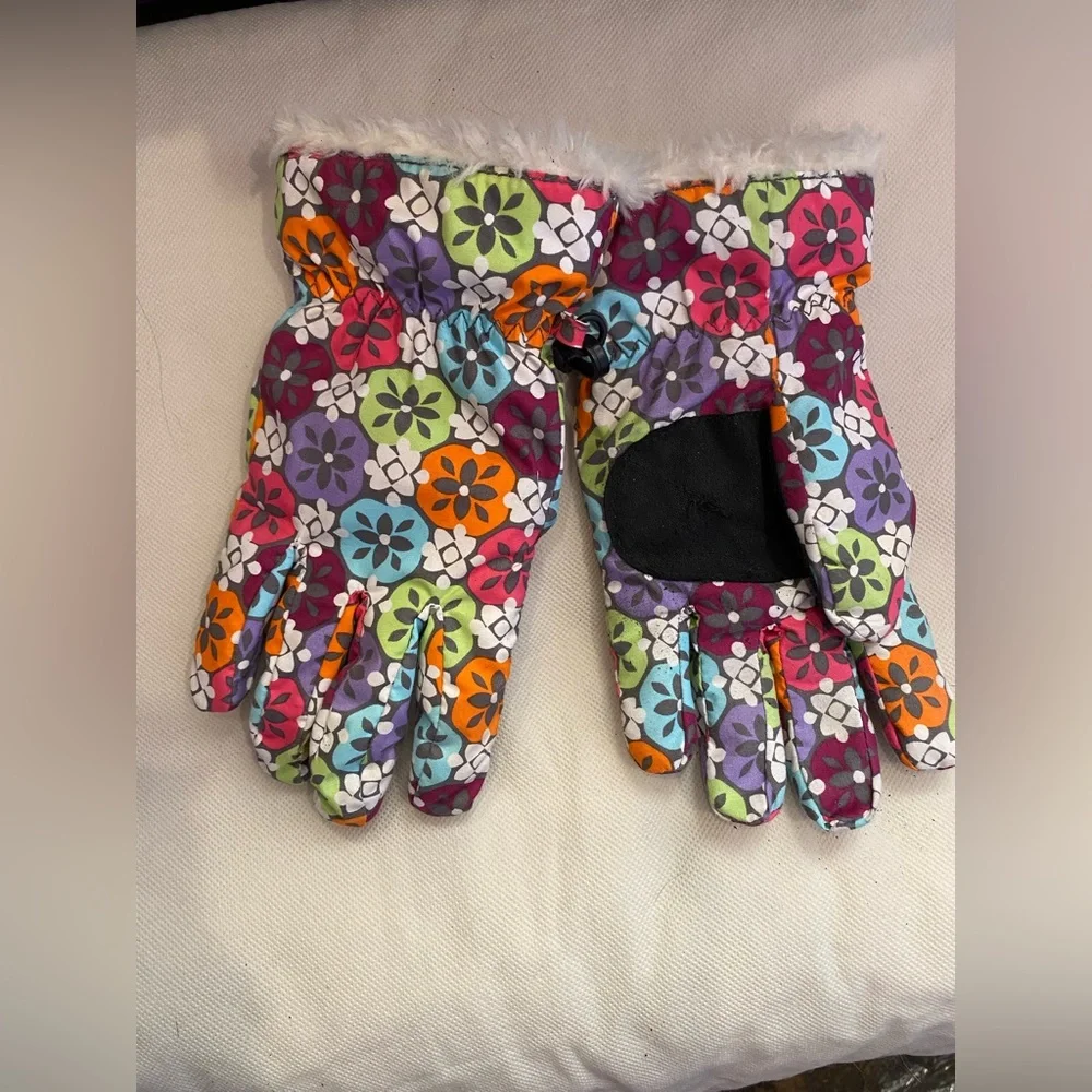 Hanna Andersson Multicolor Floral Gloves girls